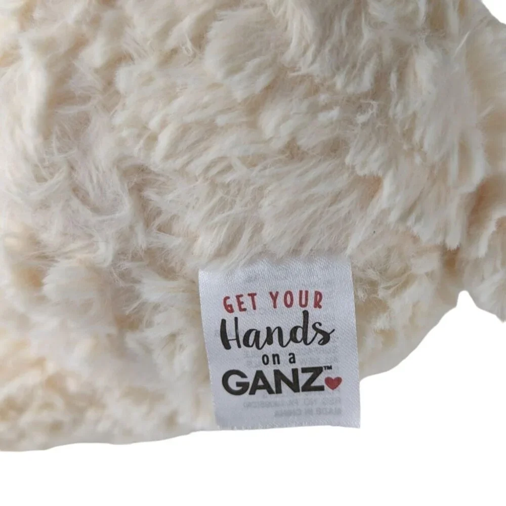 Ganz Serenity Lamb w/Crib Cross Jesus Loves Me Plush Stuffed Animal‎ Cream Pink